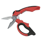 Heavy-Duty 3-In-1 Electrician's Angled Shears 200mm AK8527