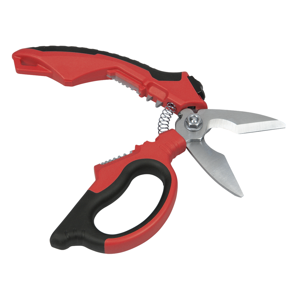 Heavy-Duty 3-In-1 Electrician's Angled Shears 200mm AK8527