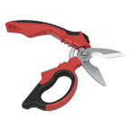 Heavy-Duty 3-In-1 Electrician's Angled Shears 200mm AK8527
