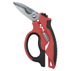 Heavy-Duty 3-In-1 Electrician's Angled Shears 200mm AK8527