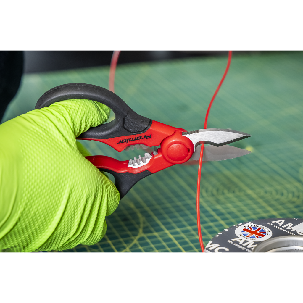 Heavy-Duty Electrician's Shears 160mm AK8528