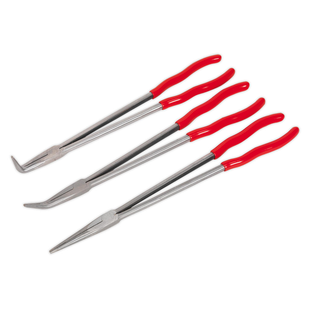 Extra-Long Needle Nose Pliers Set 400mm 3pc AK8576