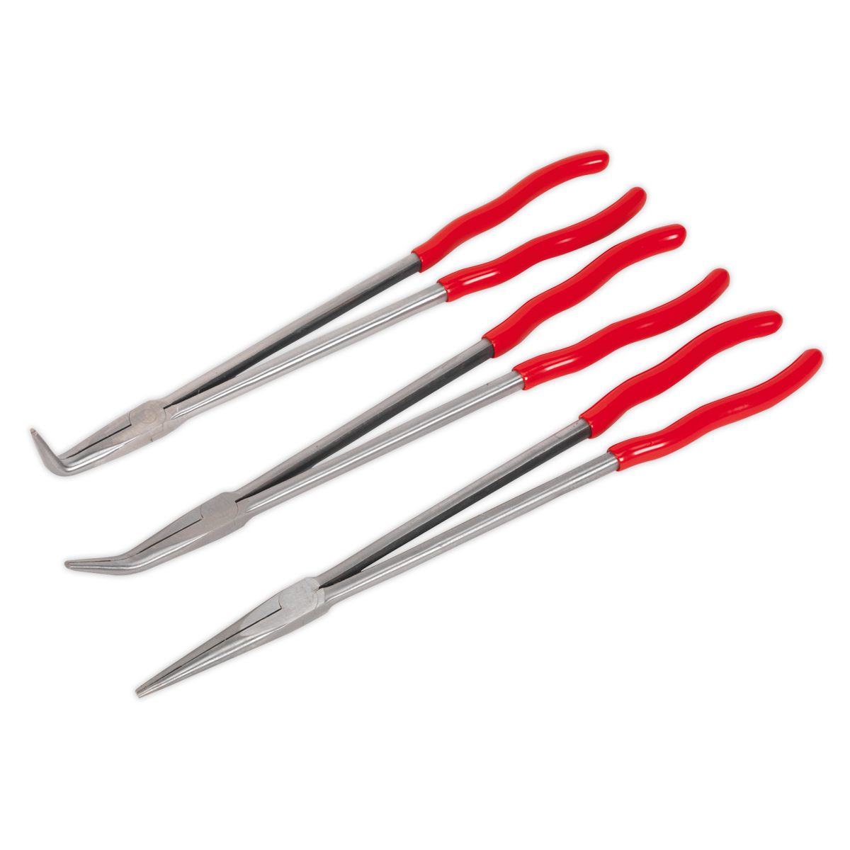 Extra-Long Needle Nose Pliers Set 400mm 3pc AK8576