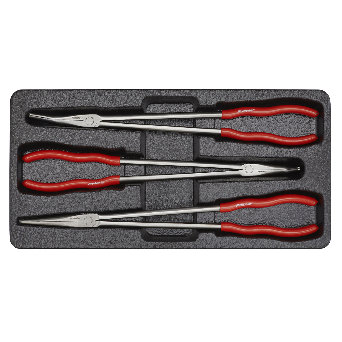 Extra-Long Needle Nose Pliers Set 400mm 3pc AK8576