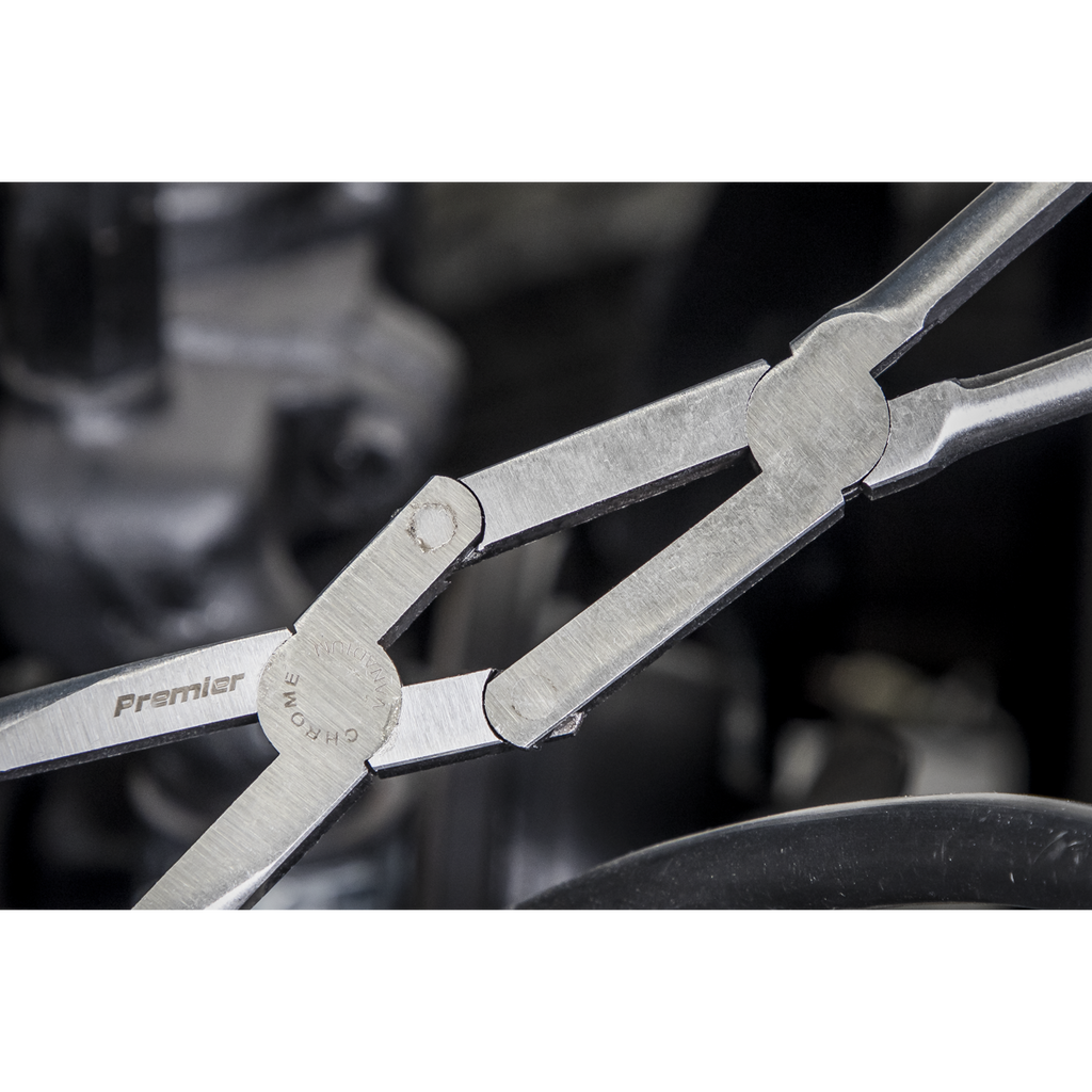 Needle Nose 45° Long Reach Double Joint Pliers 335mm AK8592