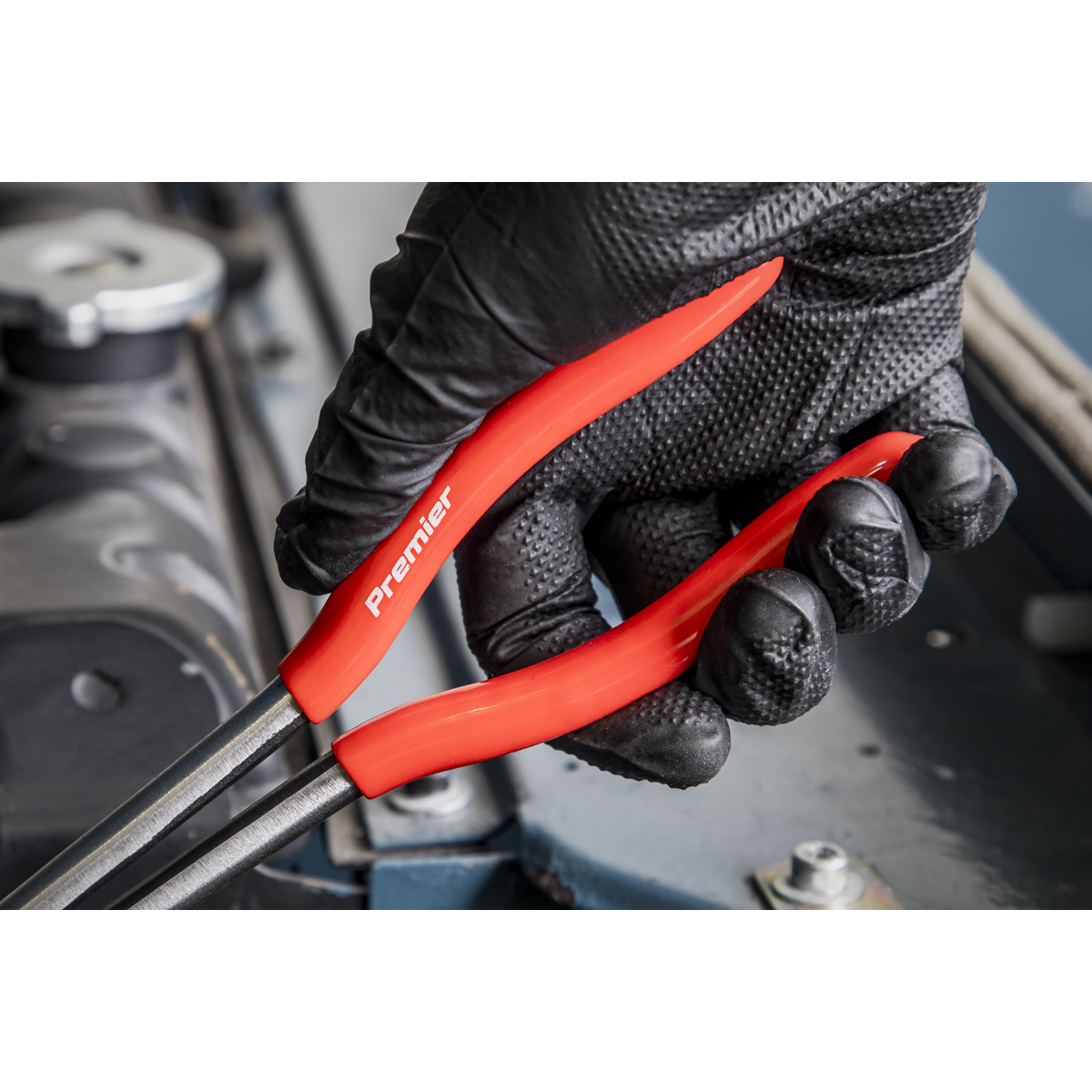 Needle Nose 45° Long Reach Double Joint Pliers 335mm AK8592