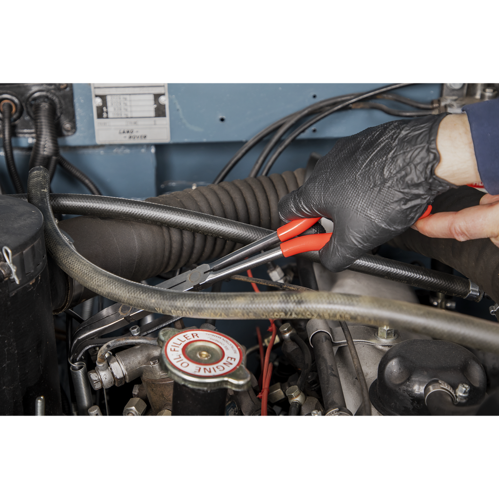 Needle Nose 45° Long Reach Double Joint Pliers 335mm AK8592