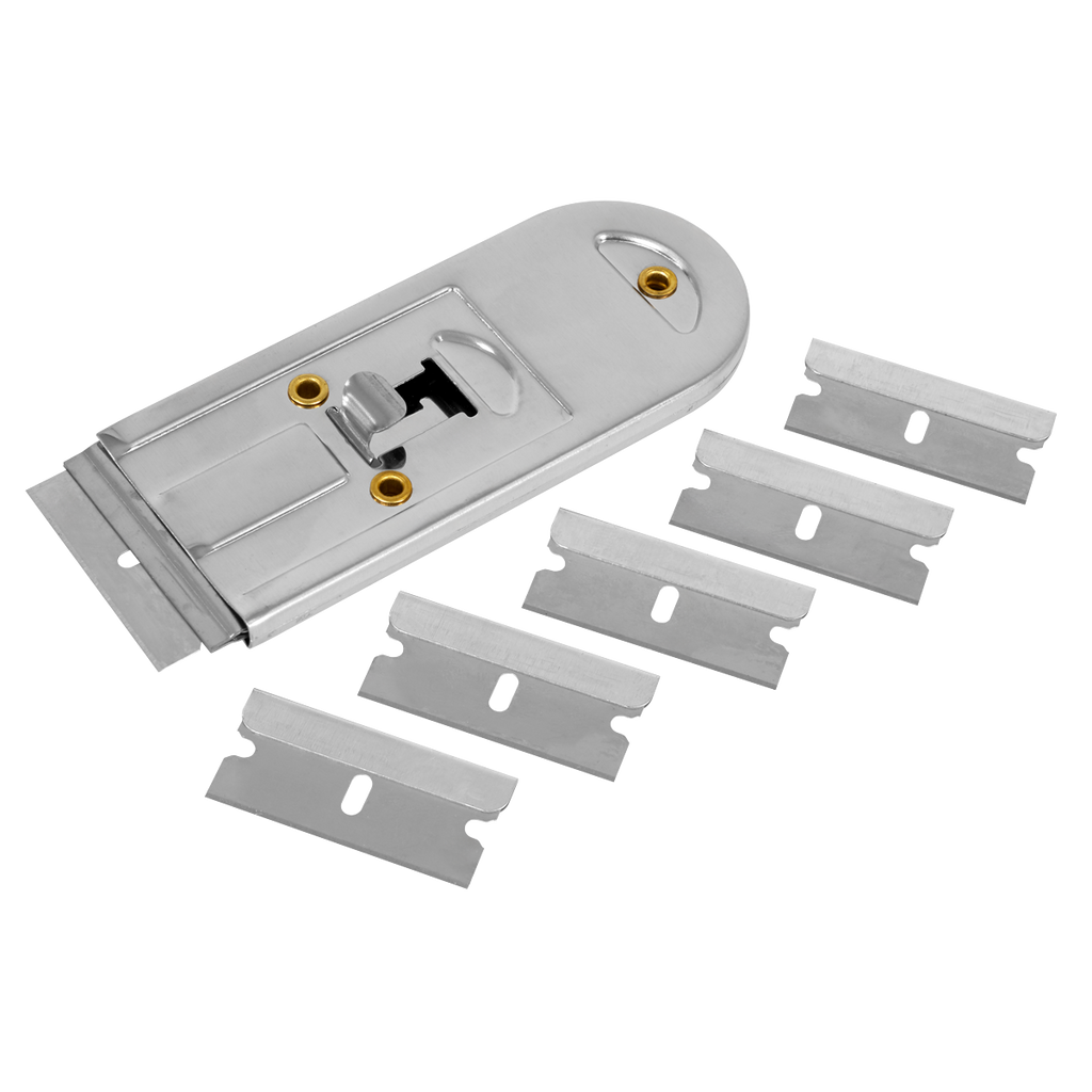 Retracting Razor Scraper with Blades AK867