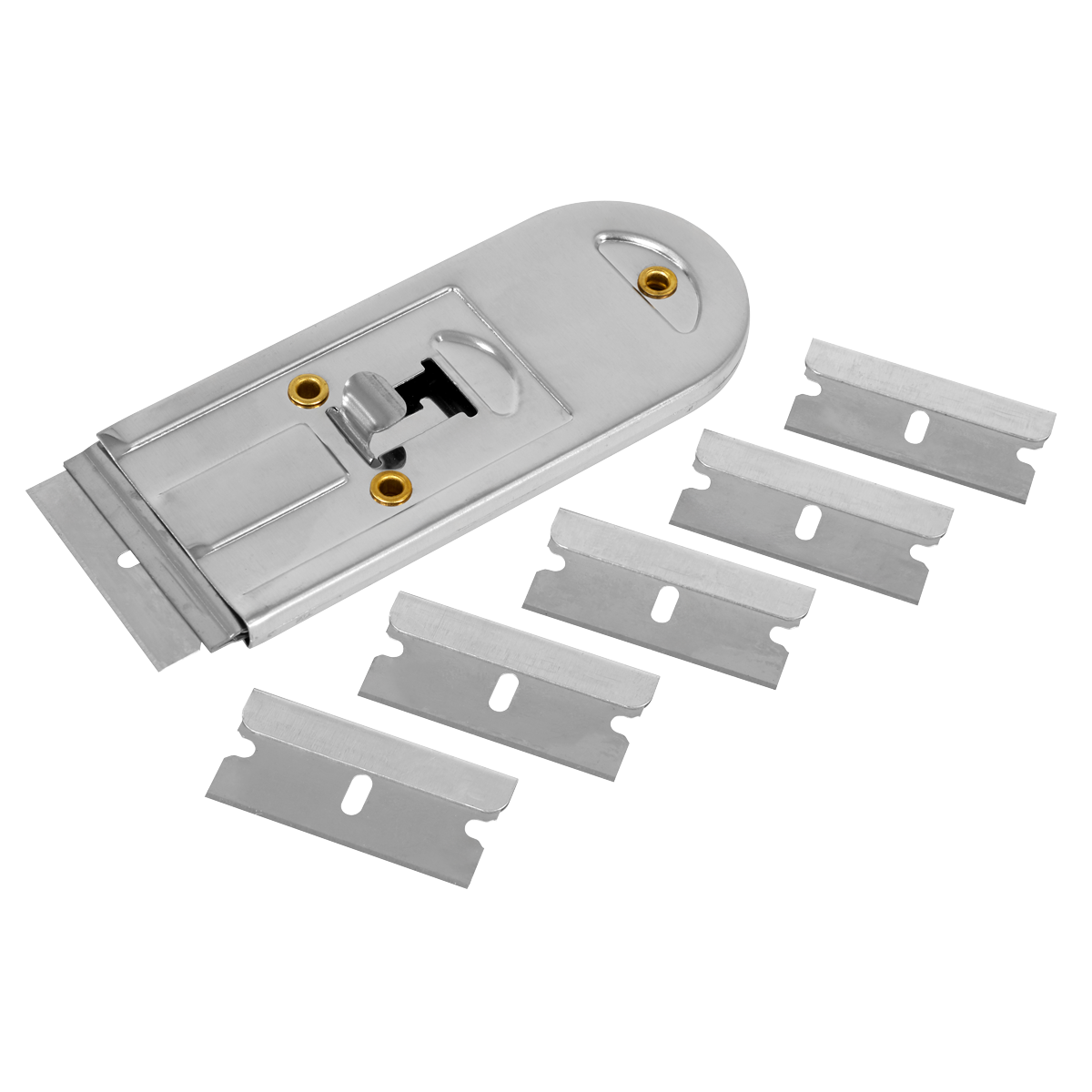 Retracting Razor Scraper with Blades AK867