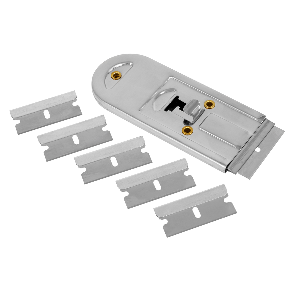 Retracting Razor Scraper with Blades AK867