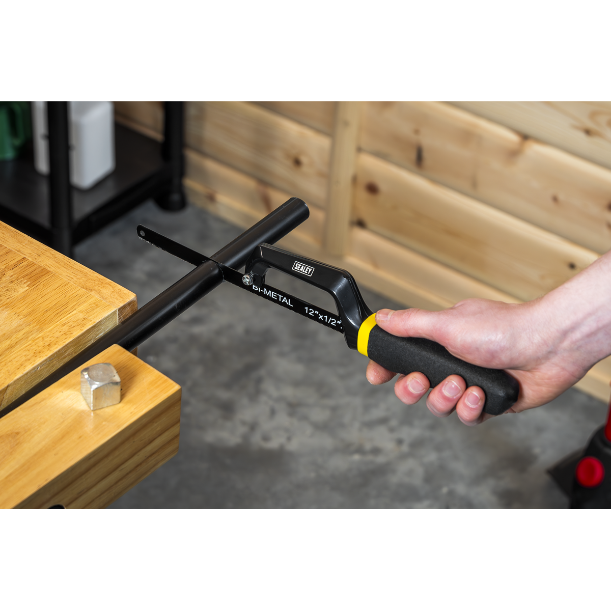 Mini Hacksaw with Bi-Metal Blade AK8695