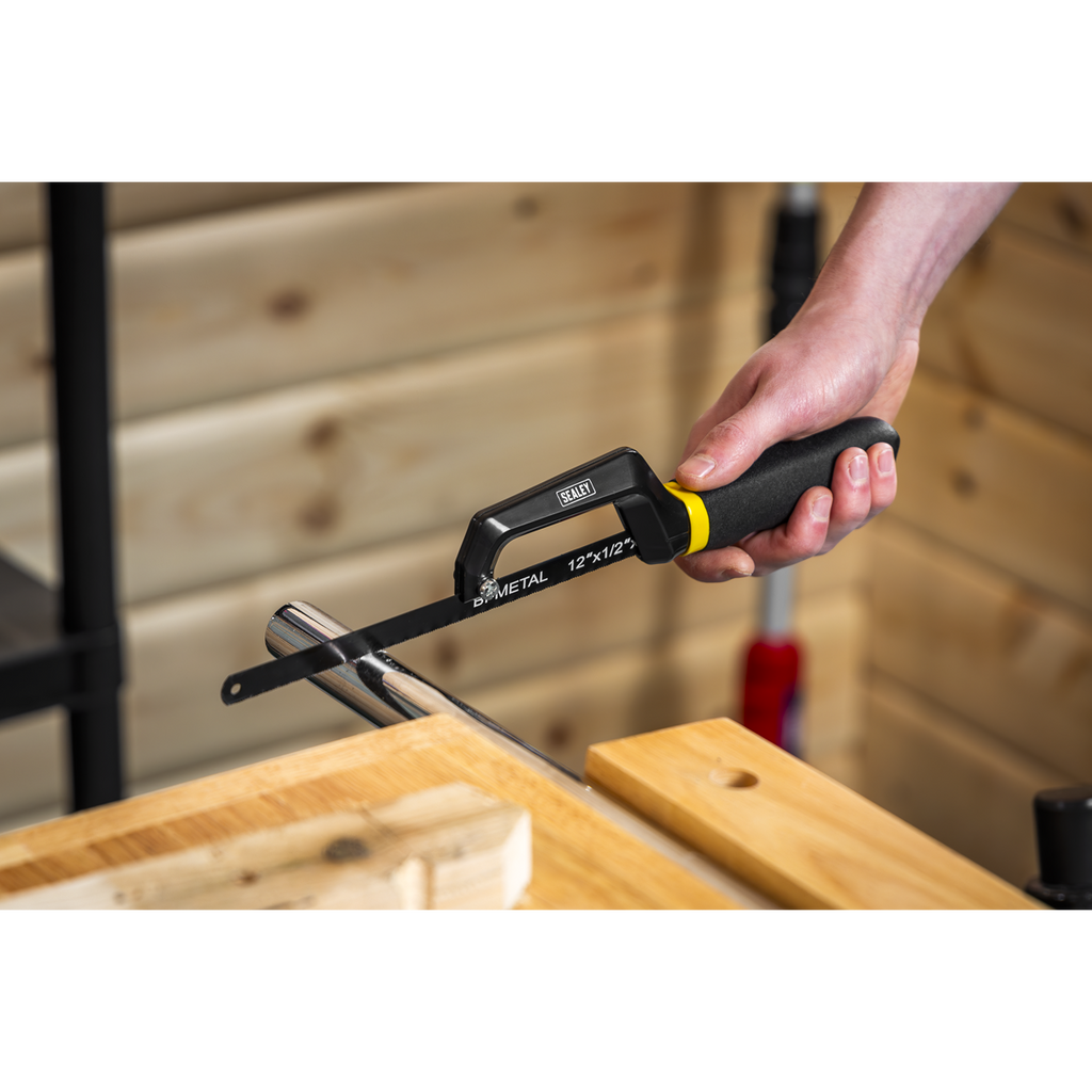 Mini Hacksaw with Bi-Metal Blade AK8695