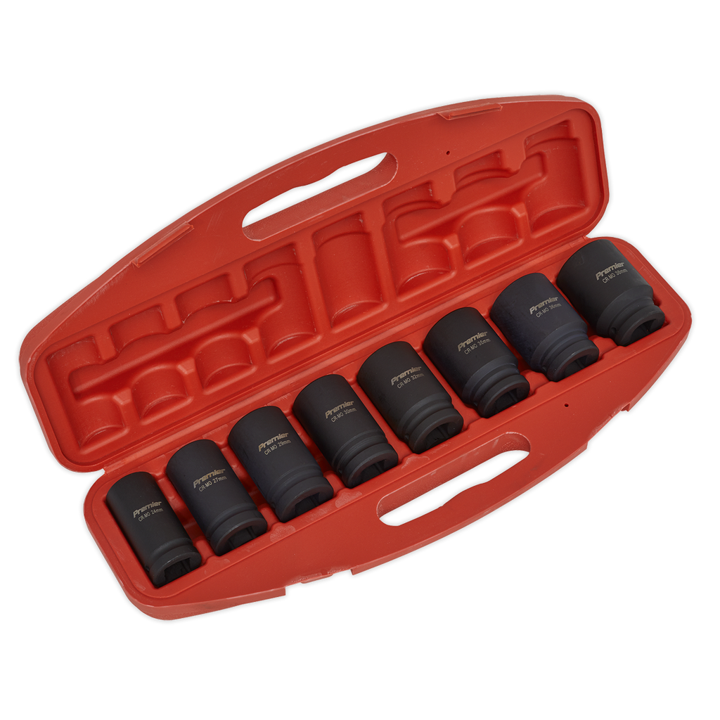 Deep Impact Socket Set 3/4"Sq Drive 8pc AK885