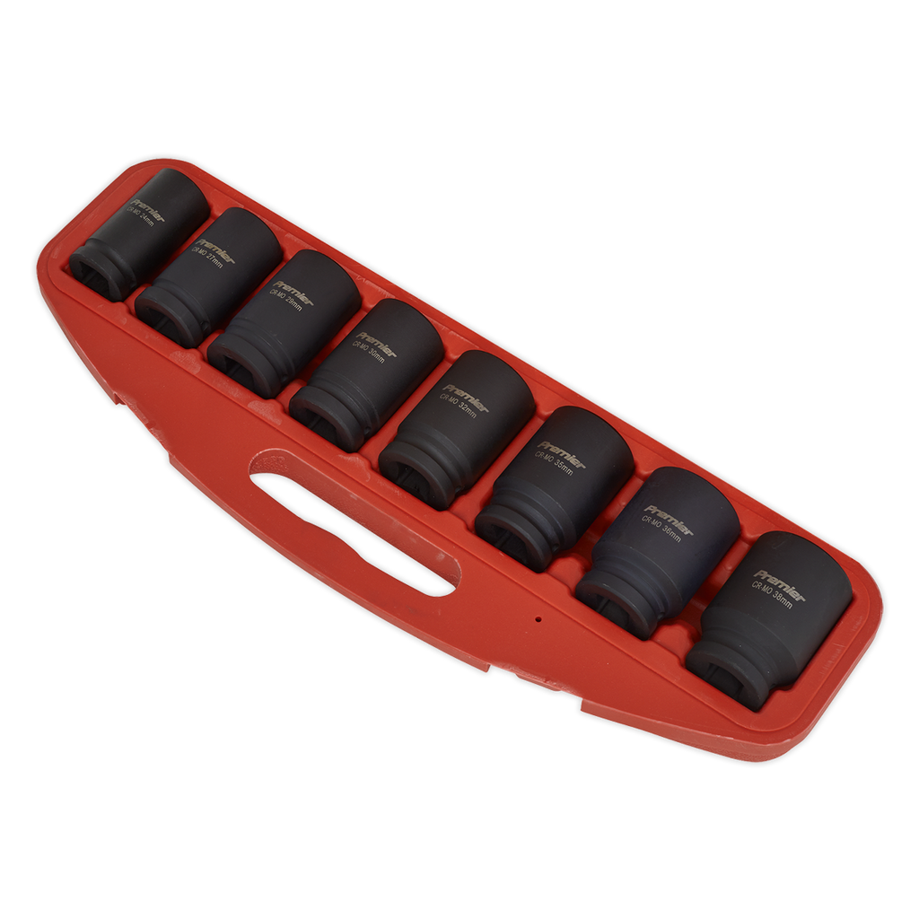 Deep Impact Socket Set 3/4"Sq Drive 8pc AK885