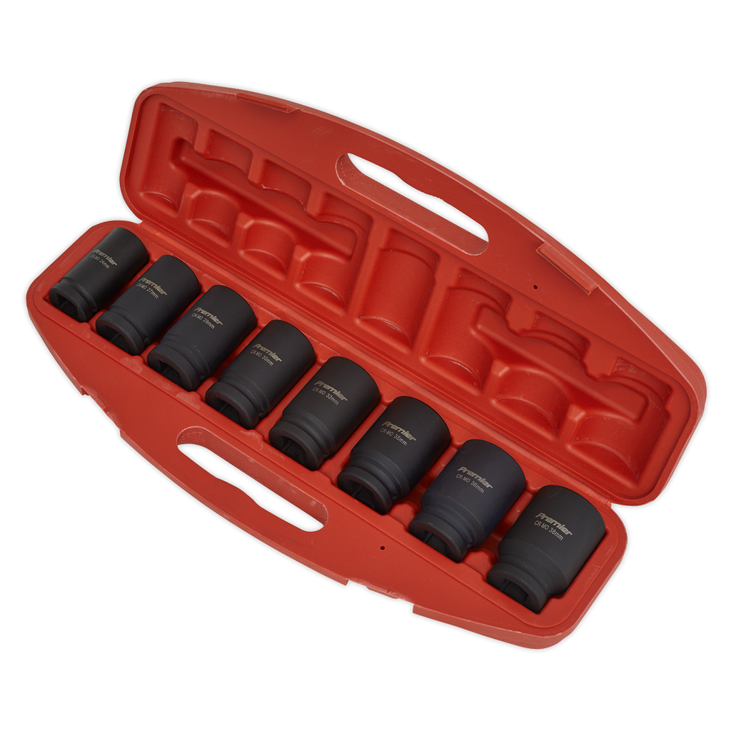 Deep Impact Socket Set 3/4"Sq Drive 8pc AK885