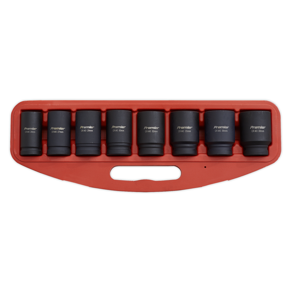 Deep Impact Socket Set 3/4"Sq Drive 8pc AK885