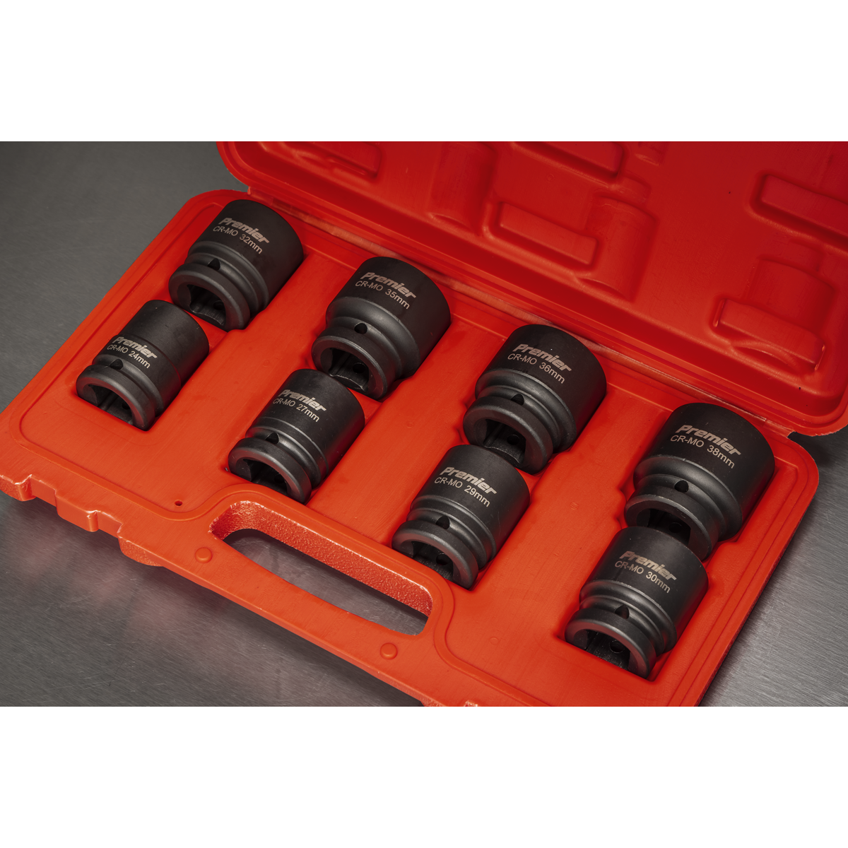 Impact Socket Set 3/4"Sq Drive 8pc AK886