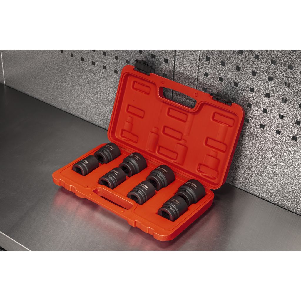 Impact Socket Set 3/4"Sq Drive 8pc AK886