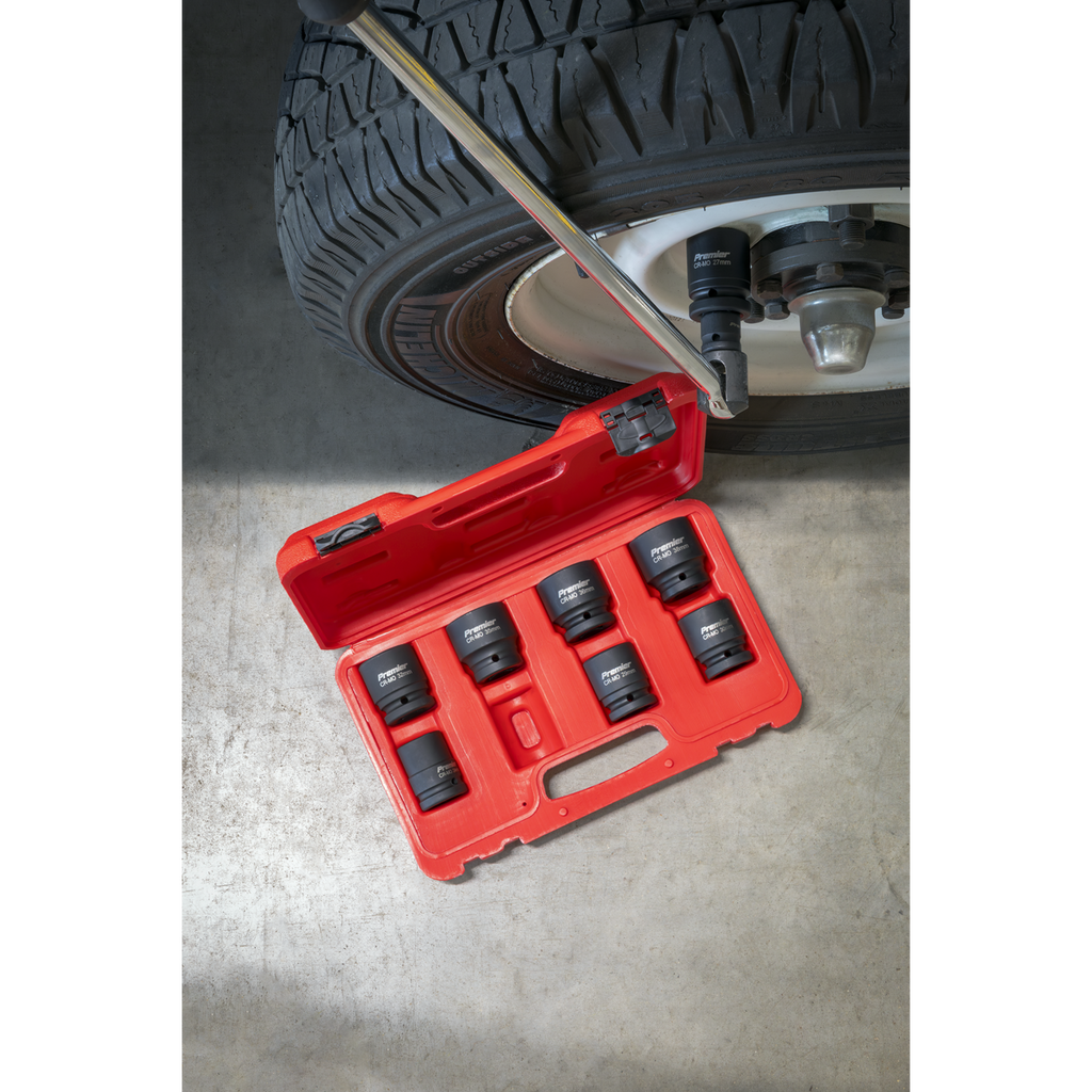 Impact Socket Set 3/4"Sq Drive 8pc AK886
