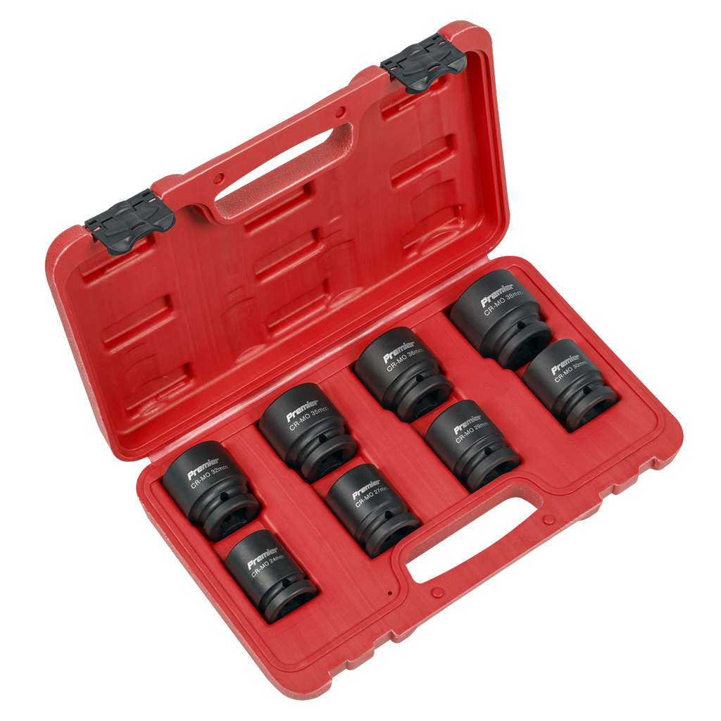 Impact Socket Set 3/4"Sq Drive 8pc AK886