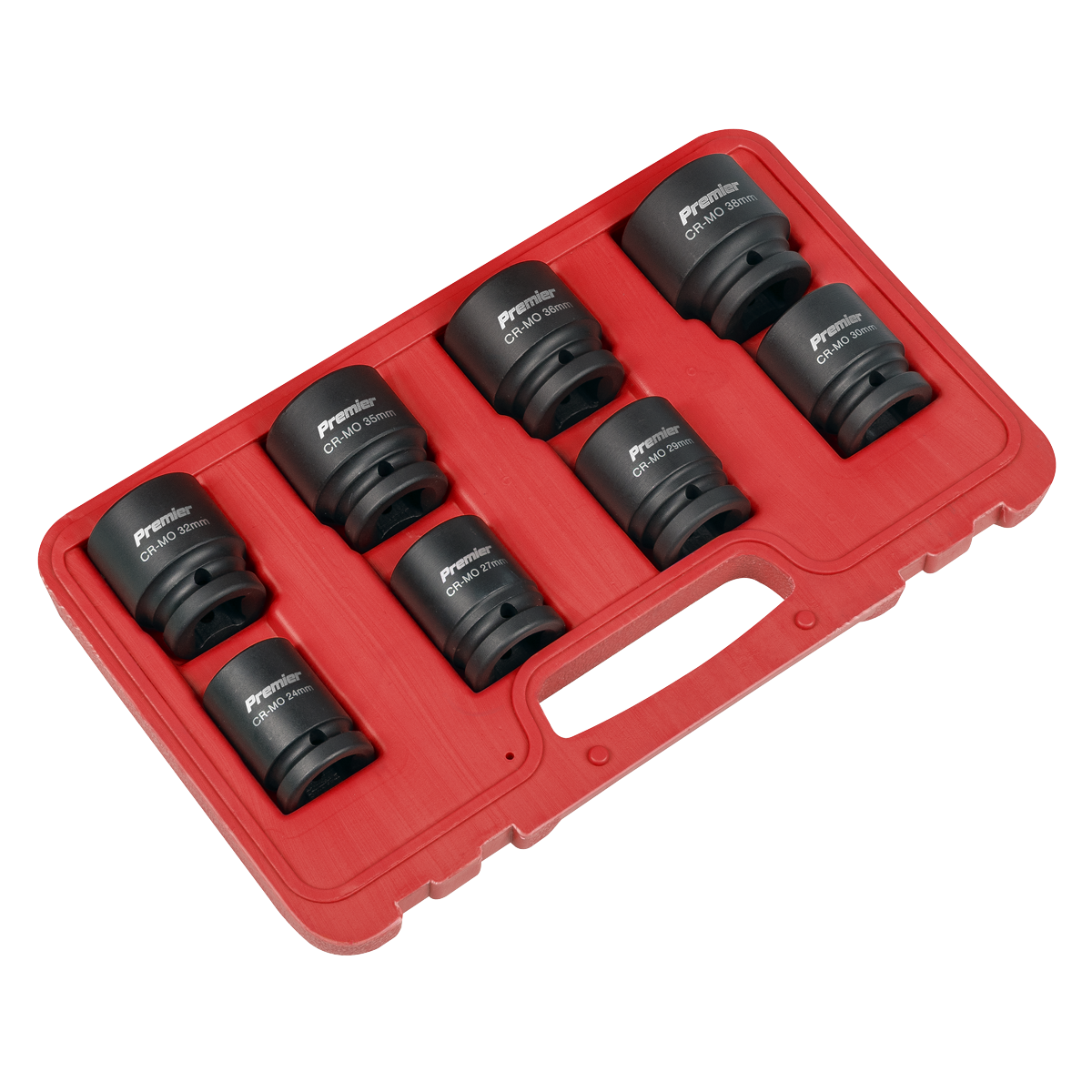 Impact Socket Set 3/4"Sq Drive 8pc AK886