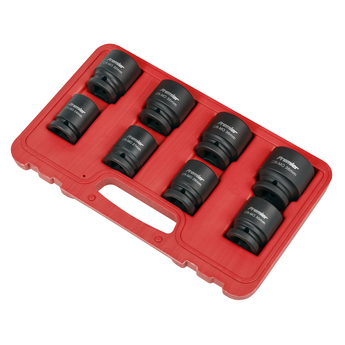 Impact Socket Set 3/4"Sq Drive 8pc AK886