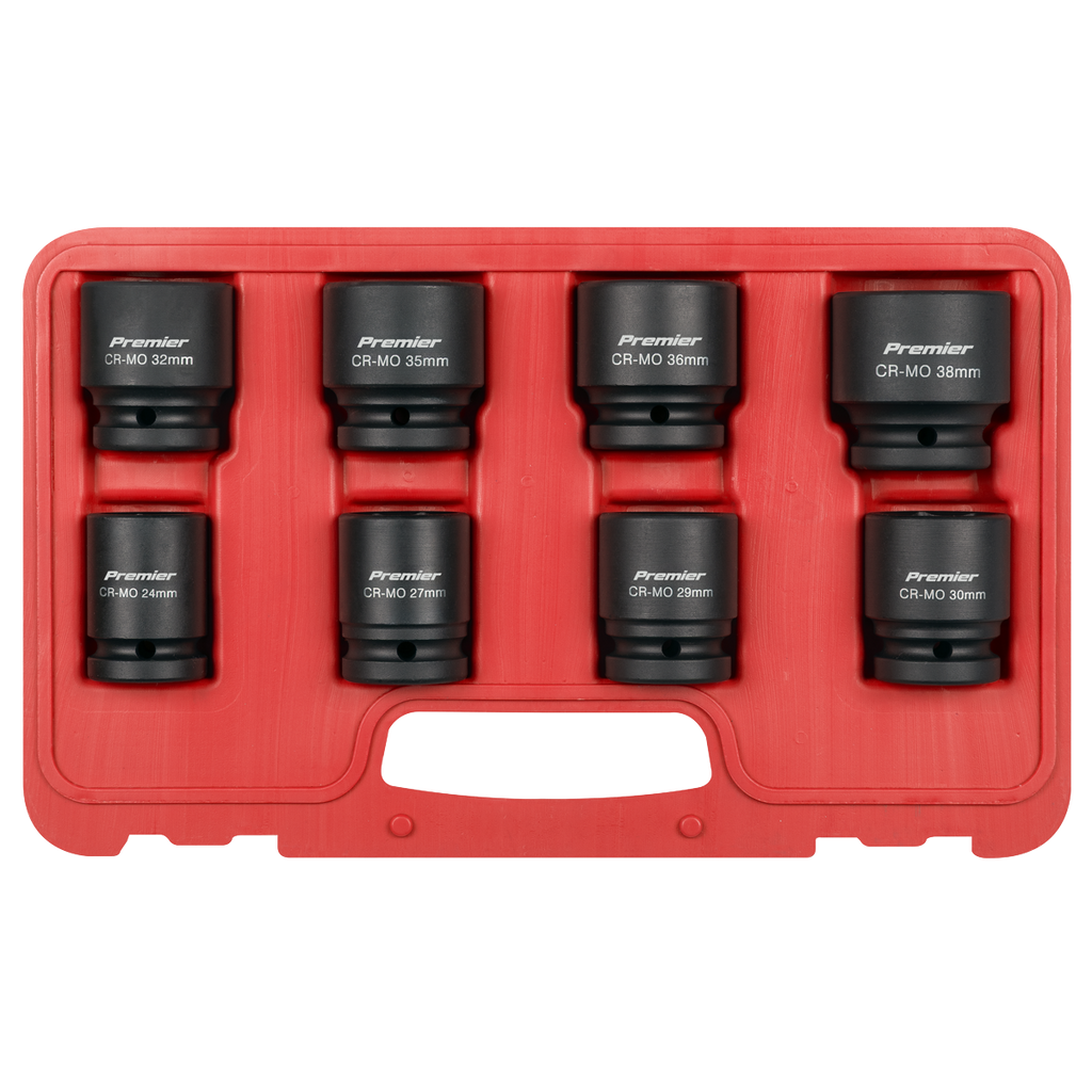 Impact Socket Set 3/4"Sq Drive 8pc AK886