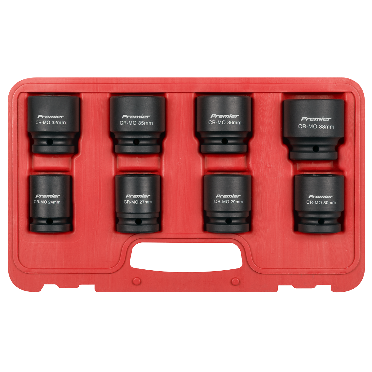 Impact Socket Set 3/4"Sq Drive 8pc AK886