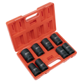 Deep Impact Socket Set 1"Sq Drive 8pc AK888M