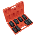 Deep Impact Socket Set 1"Sq Drive 8pc AK888M
