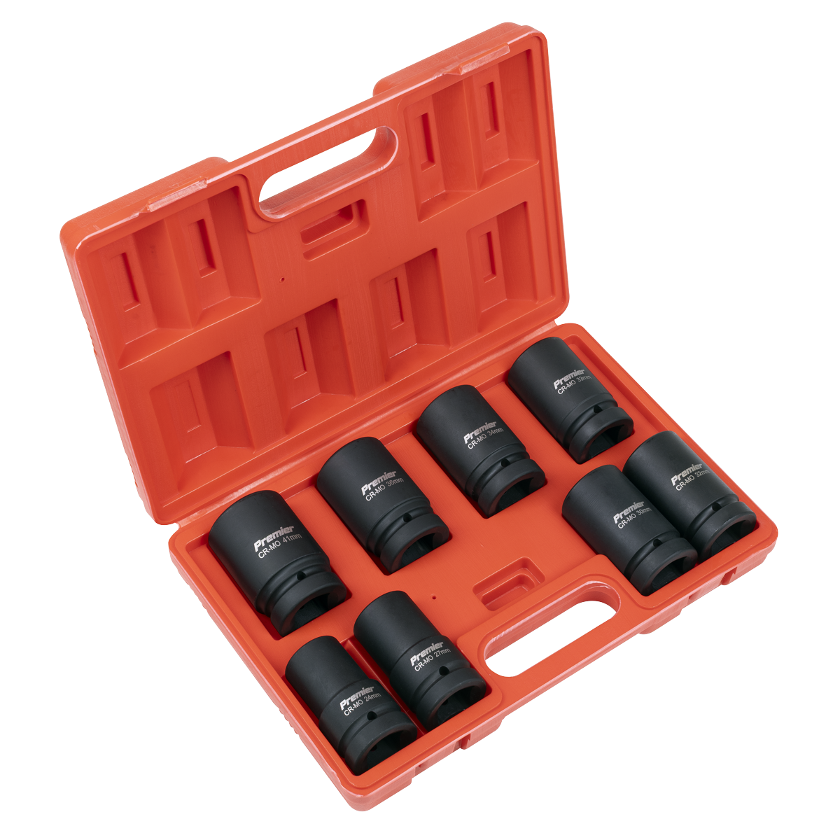 Deep Impact Socket Set 1"Sq Drive 8pc AK888M