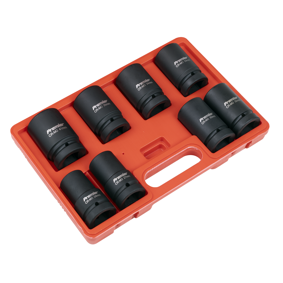 Deep Impact Socket Set 1"Sq Drive 8pc AK888M