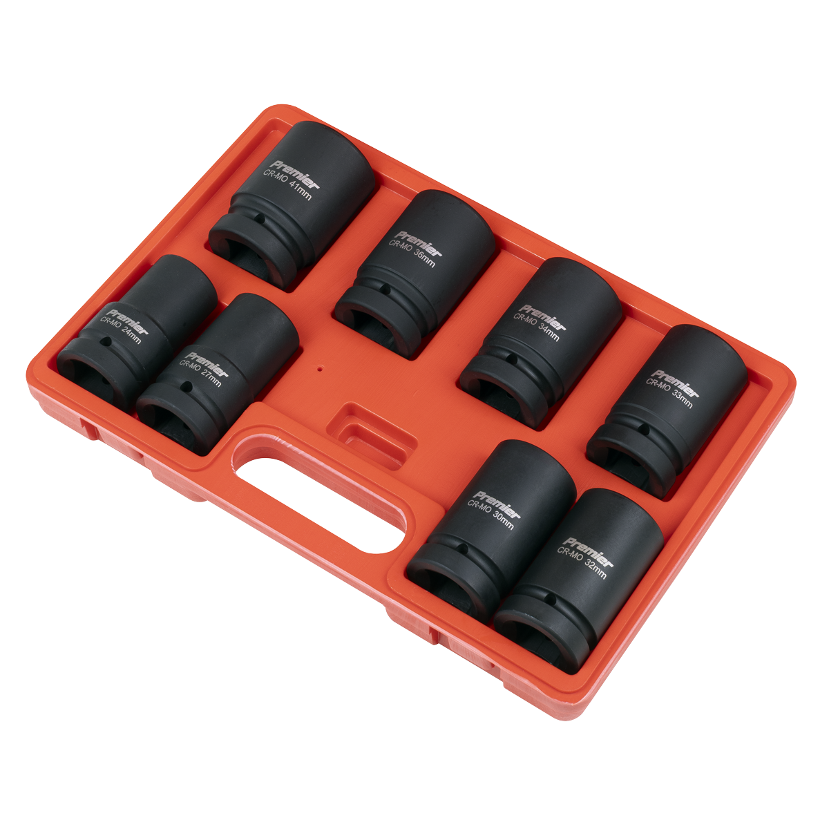 Deep Impact Socket Set 1"Sq Drive 8pc AK888M