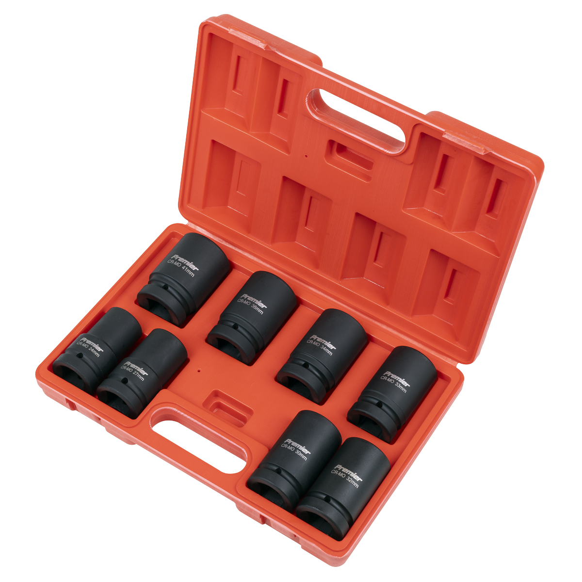 Deep Impact Socket Set 1"Sq Drive 8pc AK888M