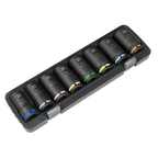 Deep Impact Socket Set 3/4"Sq Drive 8pc AK8891M