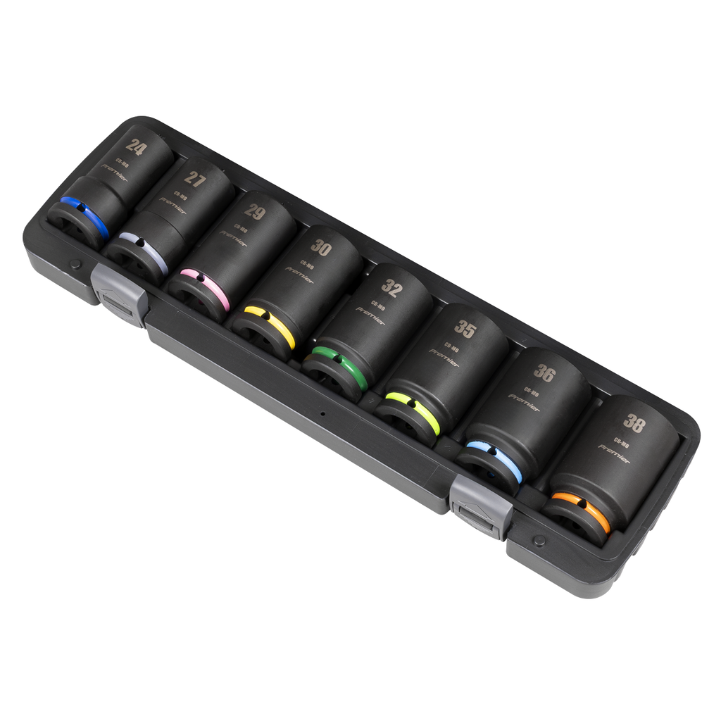Deep Impact Socket Set 3/4"Sq Drive 8pc AK8891M
