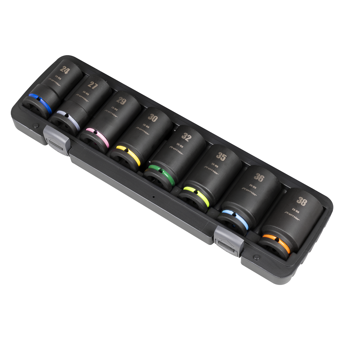 Deep Impact Socket Set 3/4"Sq Drive 8pc AK8891M