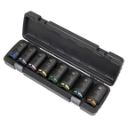 Deep Impact Socket Set 3/4"Sq Drive 8pc AK8891M