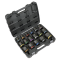 Impact Socket Set 3/4"Sq Drive 17pc AK8892M