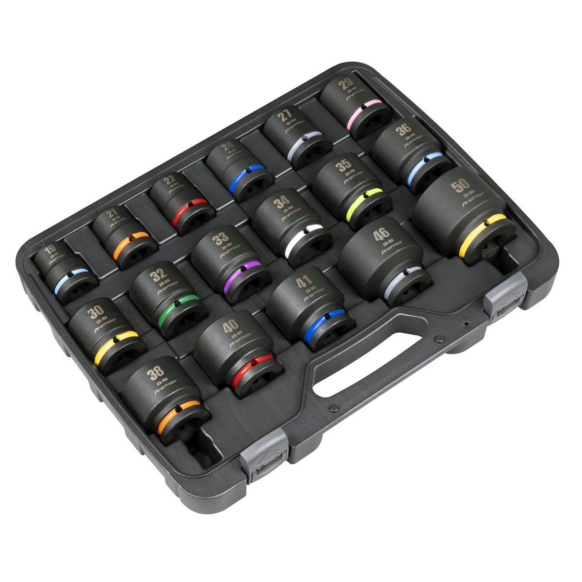 Impact Socket Set 3/4"Sq Drive 17pc AK8892M