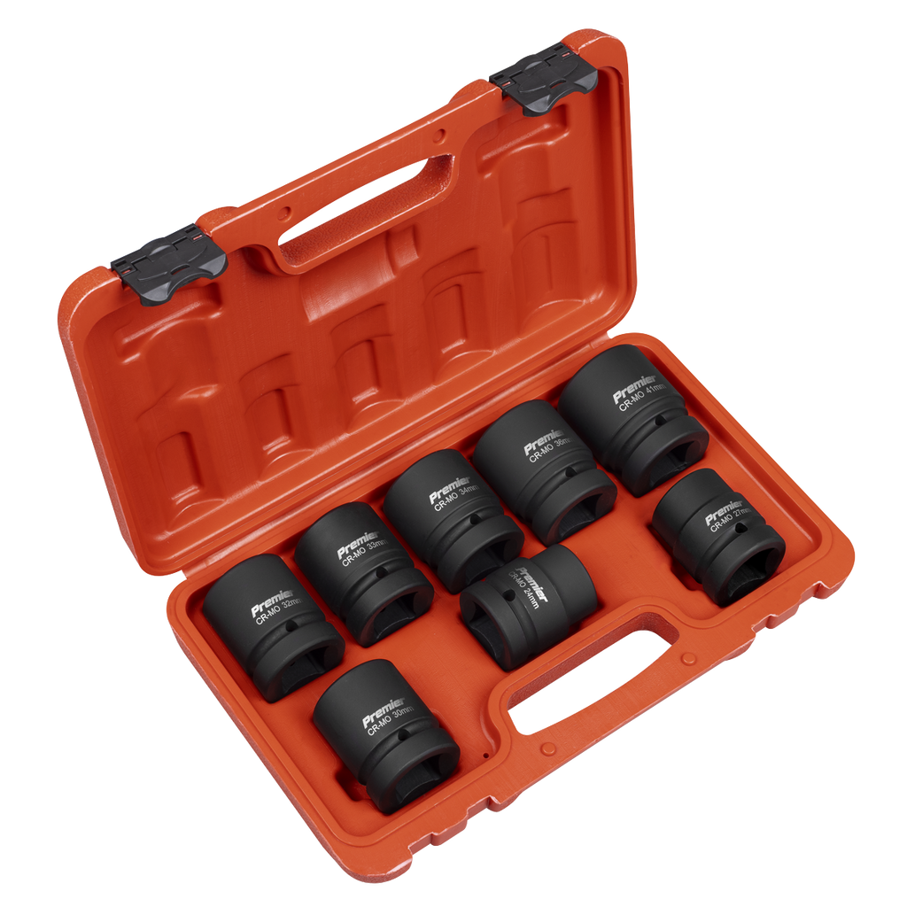 Impact Socket Set 1"Sq Drive 8pc AK889M