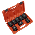Impact Socket Set 1"Sq Drive 8pc AK889M