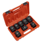 Impact Socket Set 1"Sq Drive 8pc AK889M
