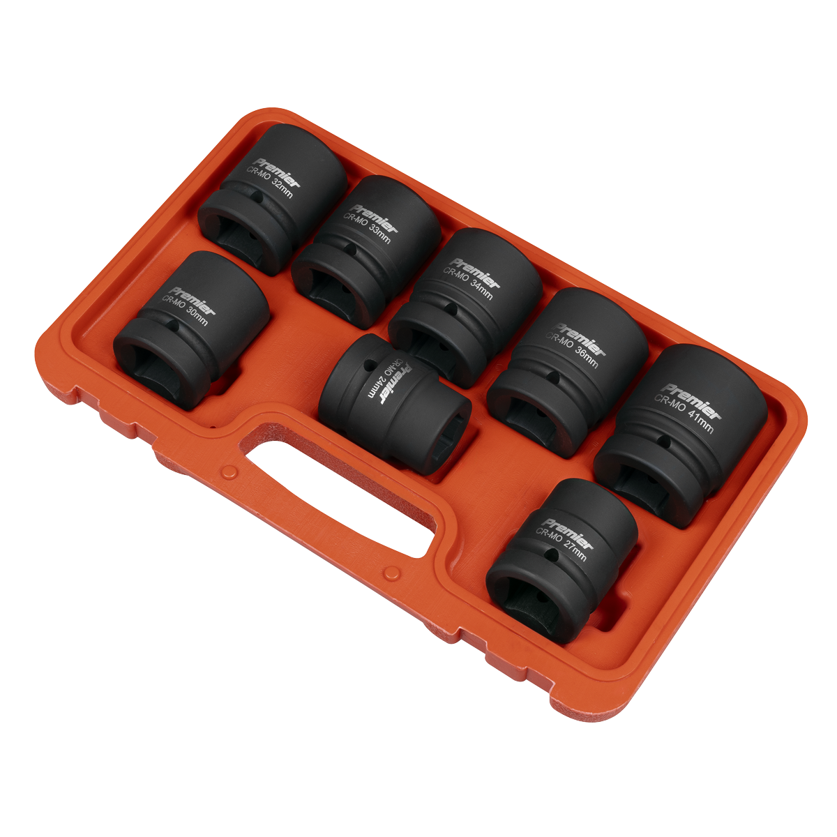 Impact Socket Set 1"Sq Drive 8pc AK889M