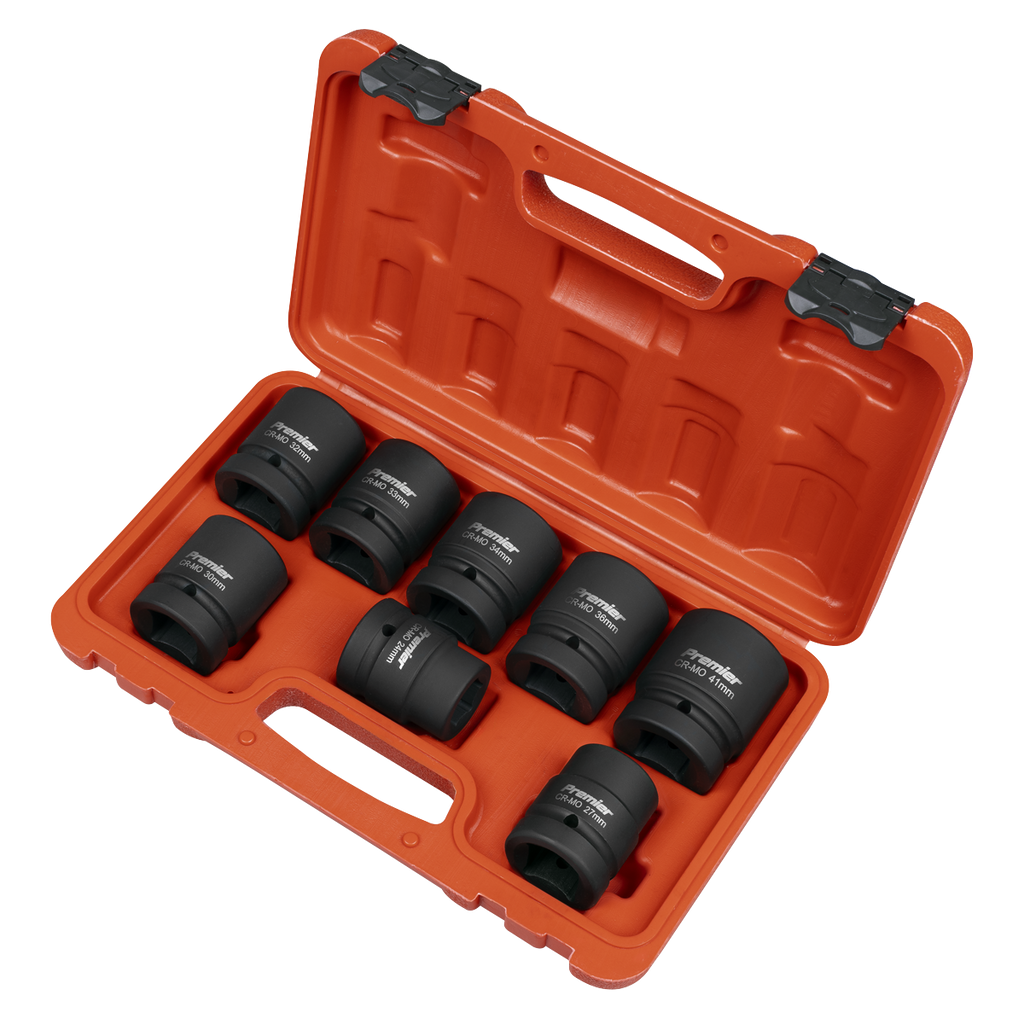 Impact Socket Set 1"Sq Drive 8pc AK889M