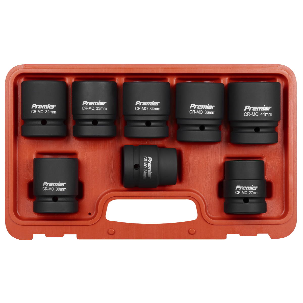 Impact Socket Set 1"Sq Drive 8pc AK889M