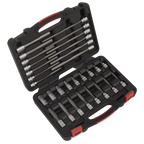 Hex Socket Bit Set 3/8"Sq Drive 30pc AK89000