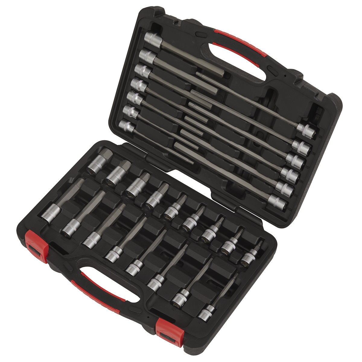 Hex Socket Bit Set 3/8"Sq Drive 30pc AK89000