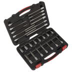 Spline Socket Bit Set 3/8"Sq Drive 26pc AK89002