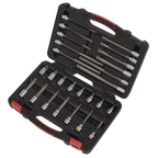 Spline Socket Bit Set 3/8"Sq Drive 26pc AK89002